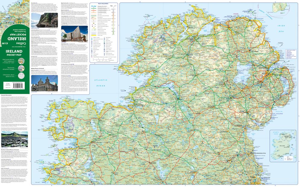 Ireland Pocket Map: The perfect way to explore Ireland