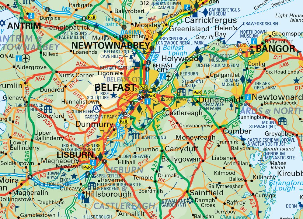 Ireland Pocket Map: The perfect way to explore Ireland