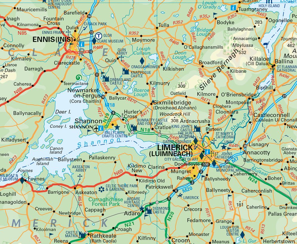 Ireland Pocket Map: The perfect way to explore Ireland