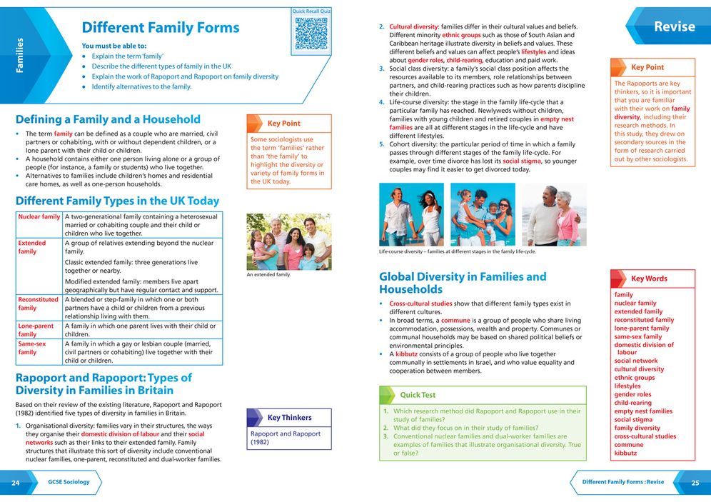 AQA GCSE 9-1 Sociology All-in-One Complete Revision and Practice: Ideal for home learning, 2023 and 2024 exams