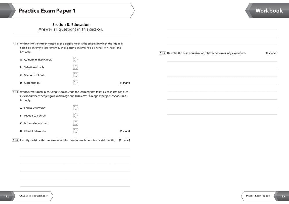 AQA GCSE 9-1 Sociology All-in-One Complete Revision and Practice: Ideal for home learning, 2023 and 2024 exams