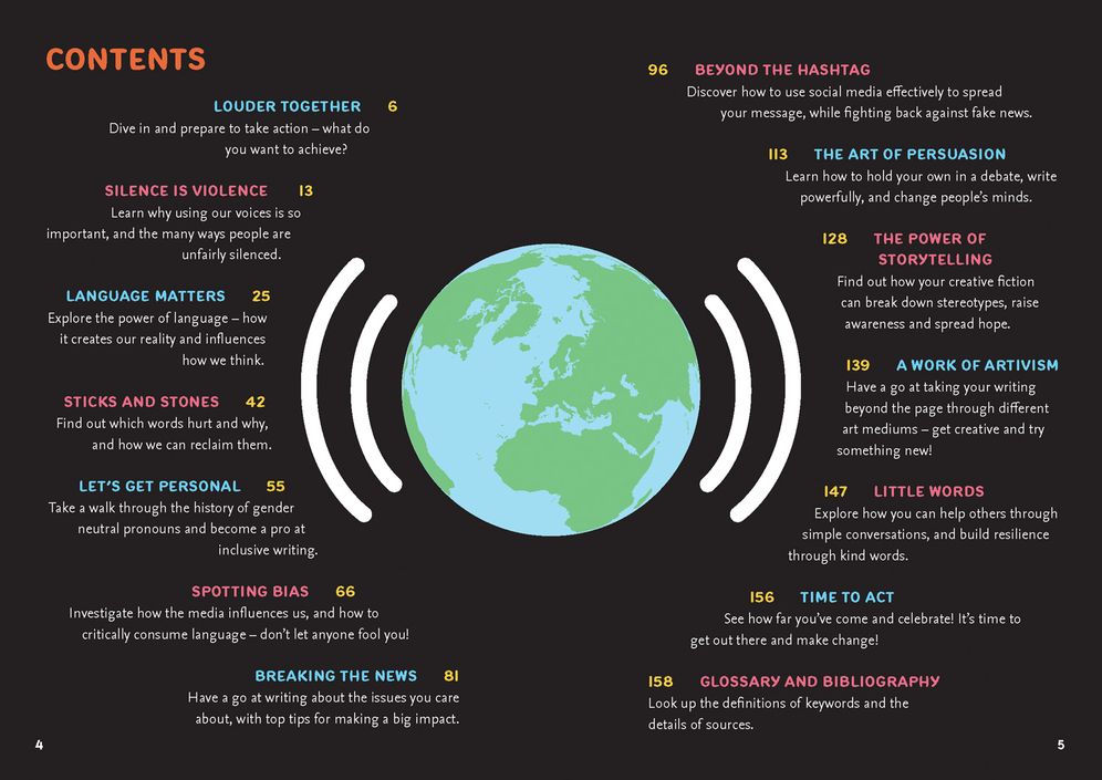 Louder!: A guide to finding your voice and changing the world