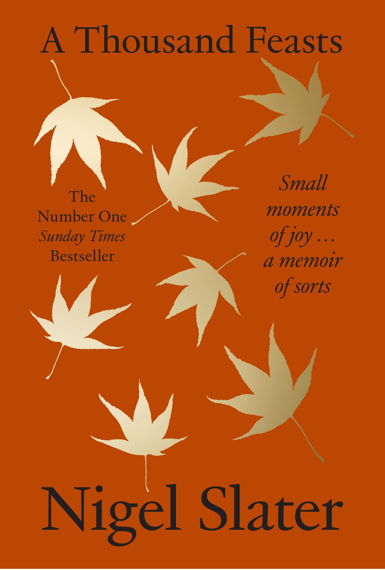 A Thousand Feasts: Small Moments of Joy . A Memoir of Sorts