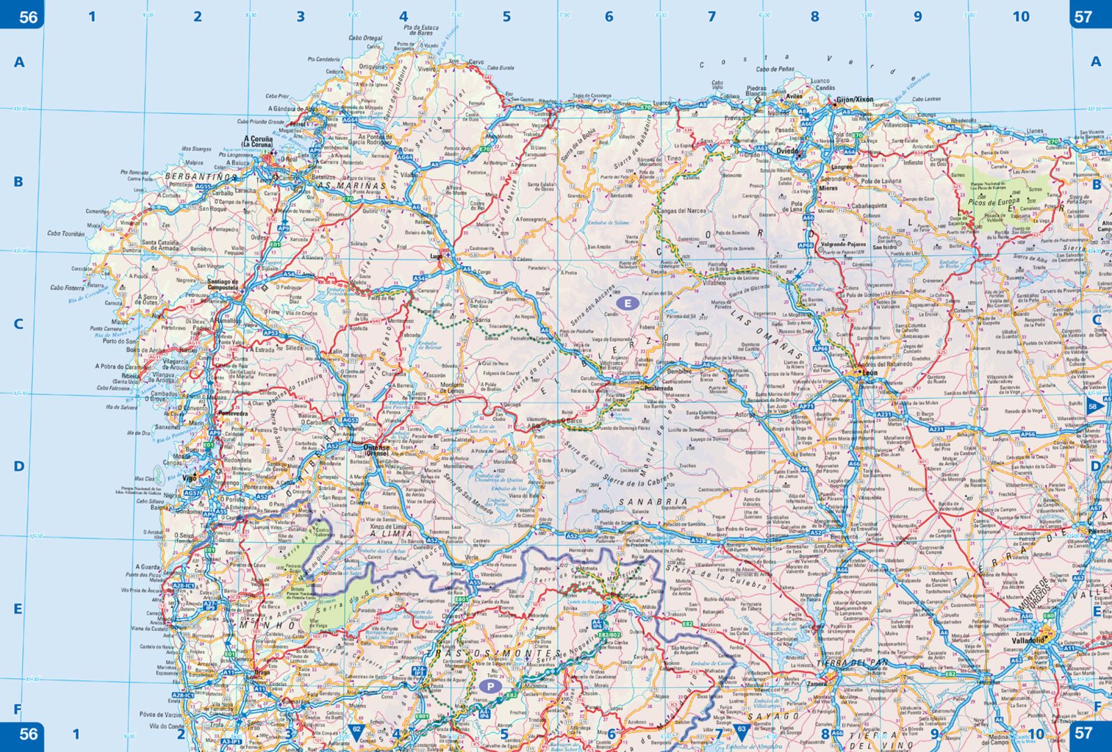 Collins 2026 Big Easy Road Atlas Europe: Spiral bound
