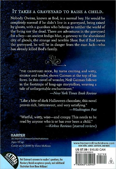 The Graveyard Book (Newbery Medal Winner)