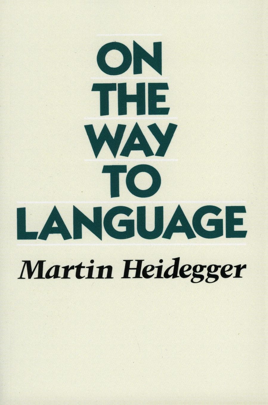On the Way to Language