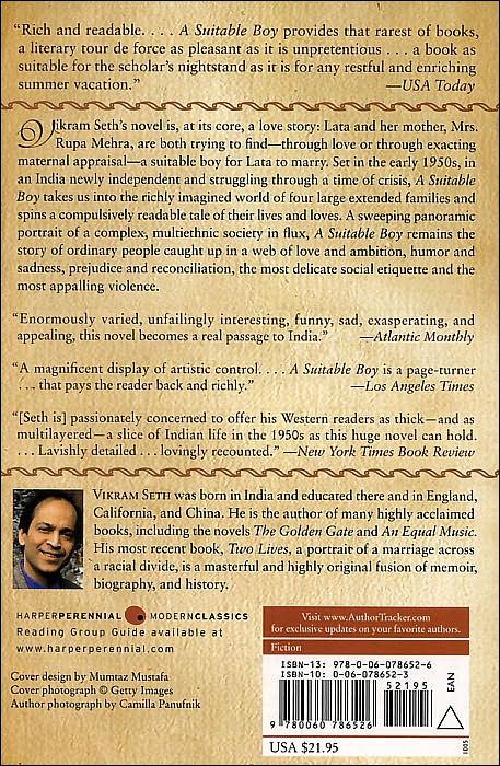 A Suitable Boy: A Novel