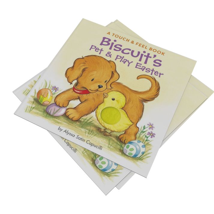 Biscuit's Pet & Play Easter: A Touch & Feel Book: An Easter And Springtime Book For Kids