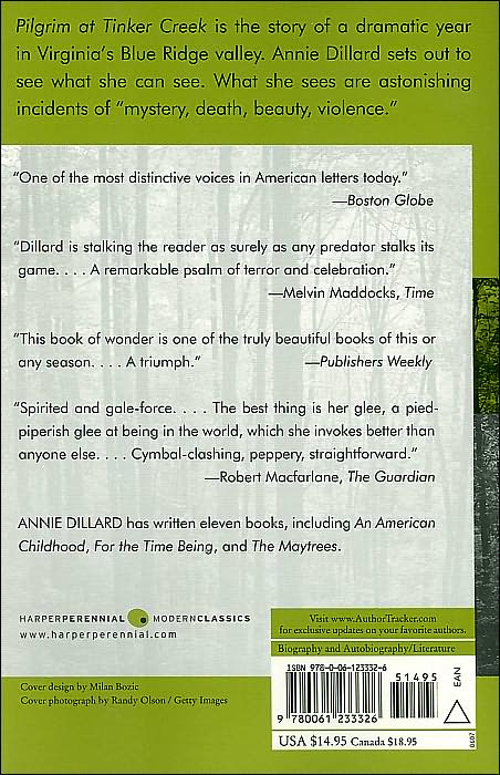 Pilgrim at Tinker Creek (Pulitzer Prize Winner)