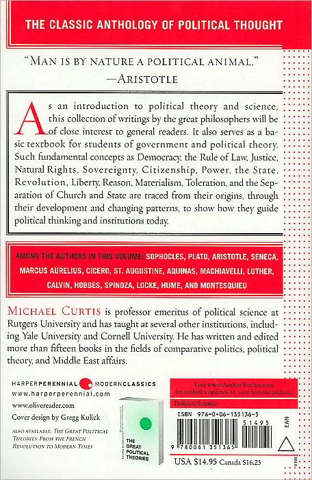 Great Political Theories V.1: A Comprehensive Selection of the Crucial Ideas in Political Philosophy from the Greeks to the Enlightenment