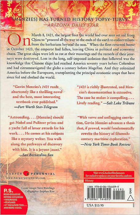 1421: The Year China Discovered America