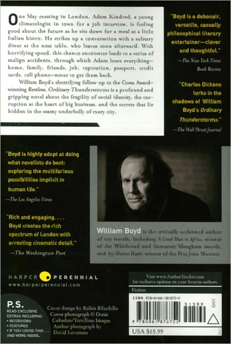 Ordinary Thunderstorms: A Novel