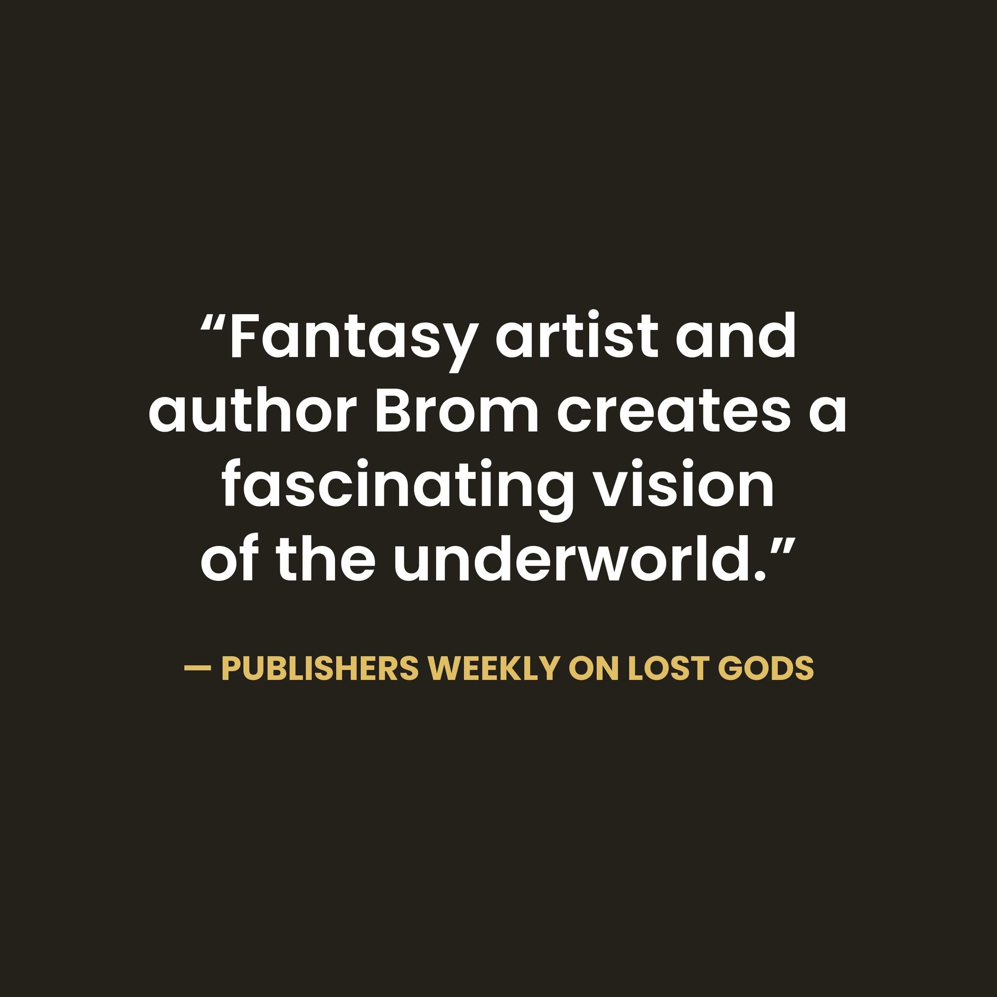 Lost Gods: A Novel