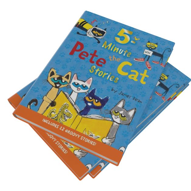 Pete the Cat: 5-Minute Pete the Cat Stories: 12 Groovy Stories in 1 Book