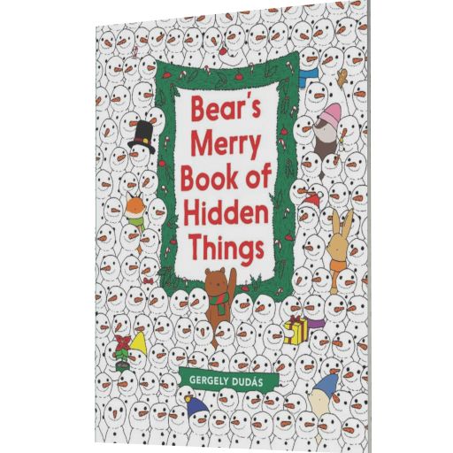 Bear's Merry Book of Hidden Things: Christmas Seek-and-Find: A Christmas Holiday Book for Kids