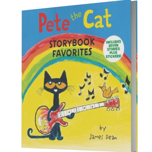 Pete the Cat Storybook Favorites: Includes 7 Stories Plus Stickers!