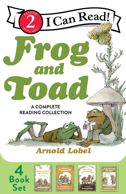Frog and Toad: A Complete Reading Collection: A Box Set of all 4 Books From the Classic Animal Friendship and Adventure Series, Great for Growing Reading Skills and Early Literacy Development for Kids [ages 4-8]
