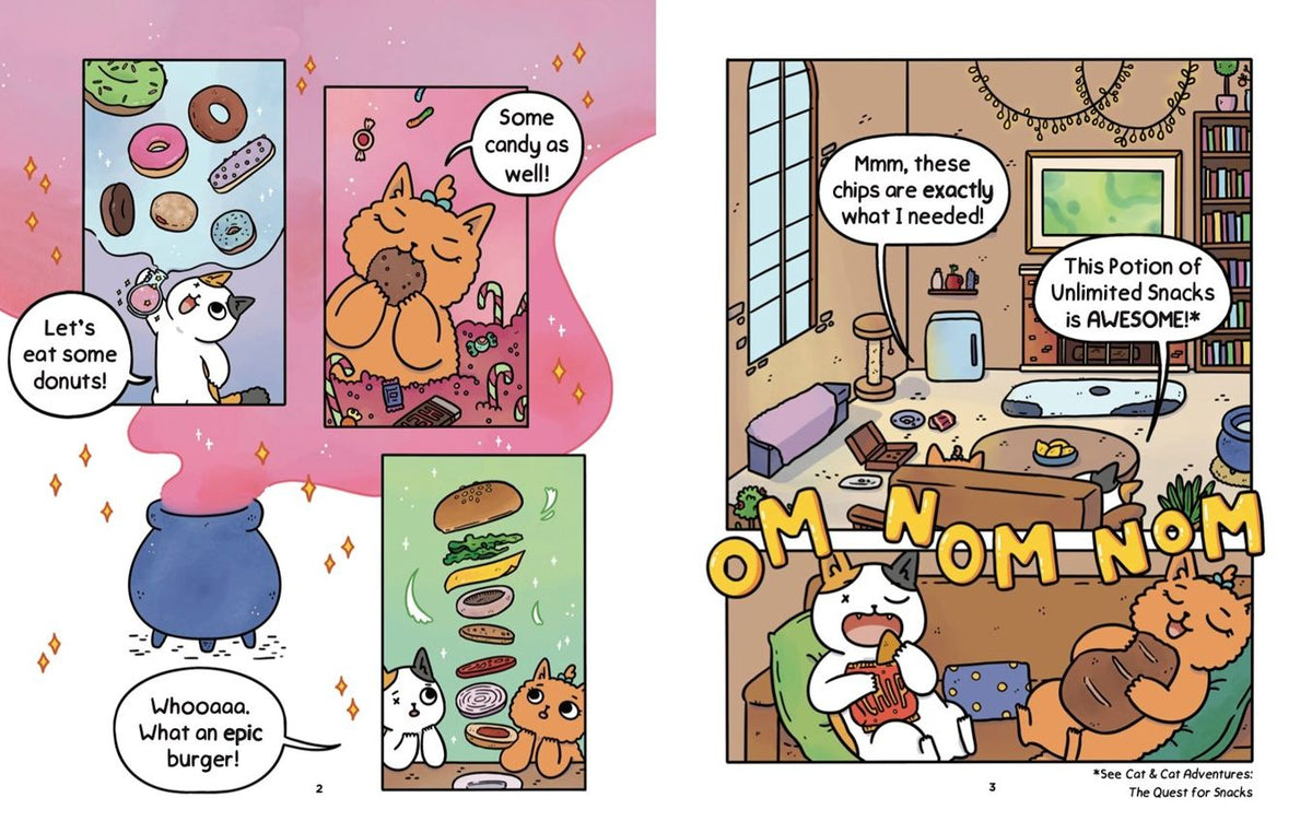Cat & Cat Adventures: The Goblet of Infinity: A Graphic Novel