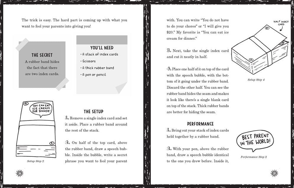 How to Fool Your Parents: 25 Brain-Breaking Magic Tricks