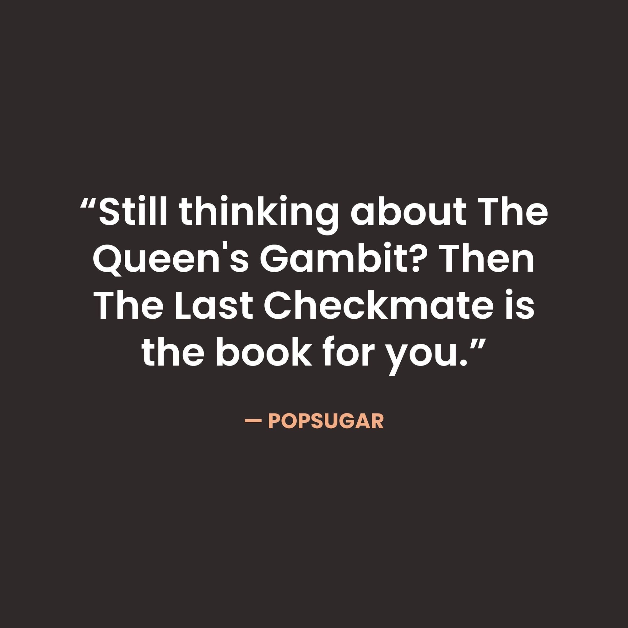 The Last Checkmate: A Novel