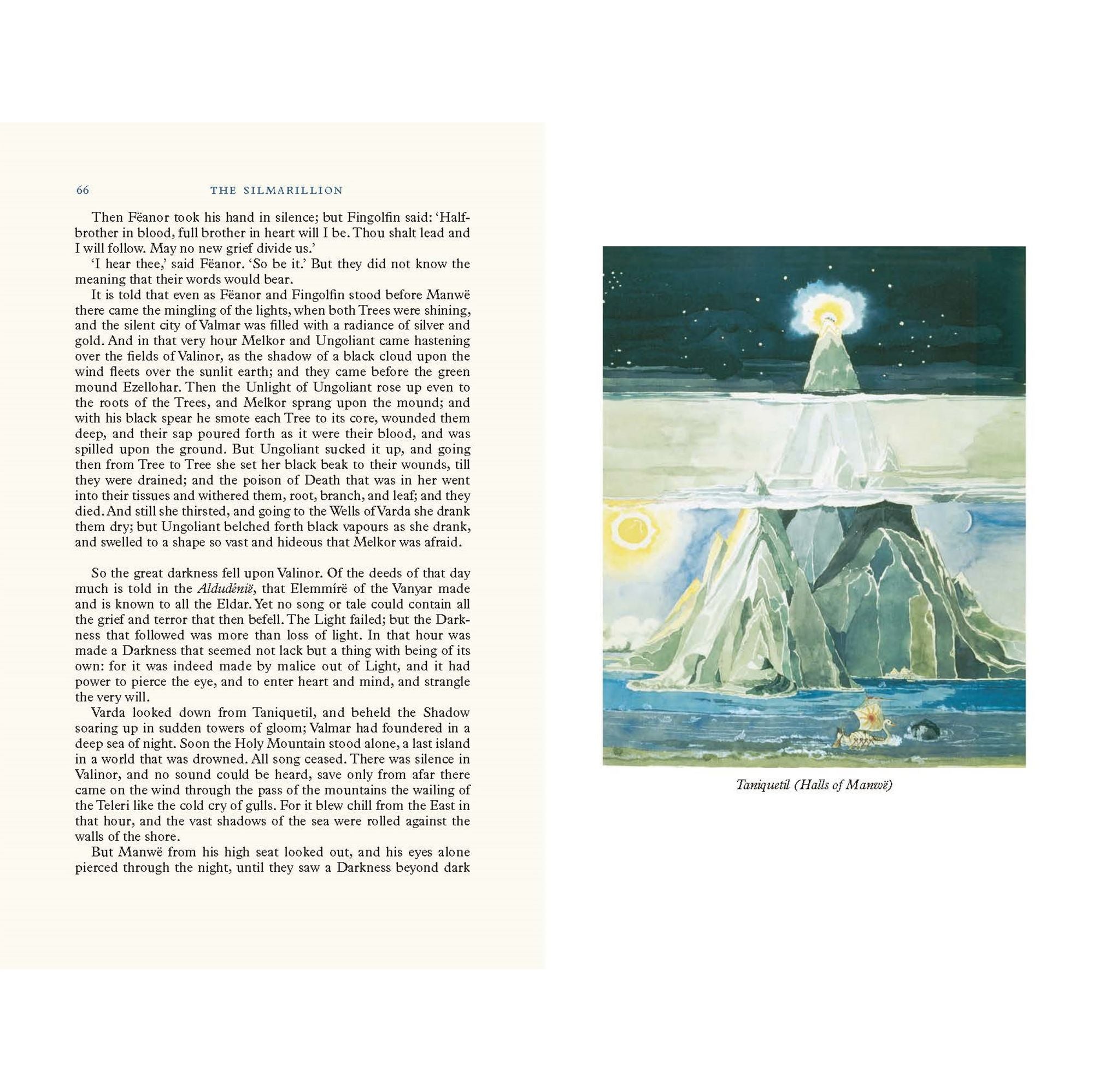 The Silmarillion: Illustrated by J.R.R. Tolkien