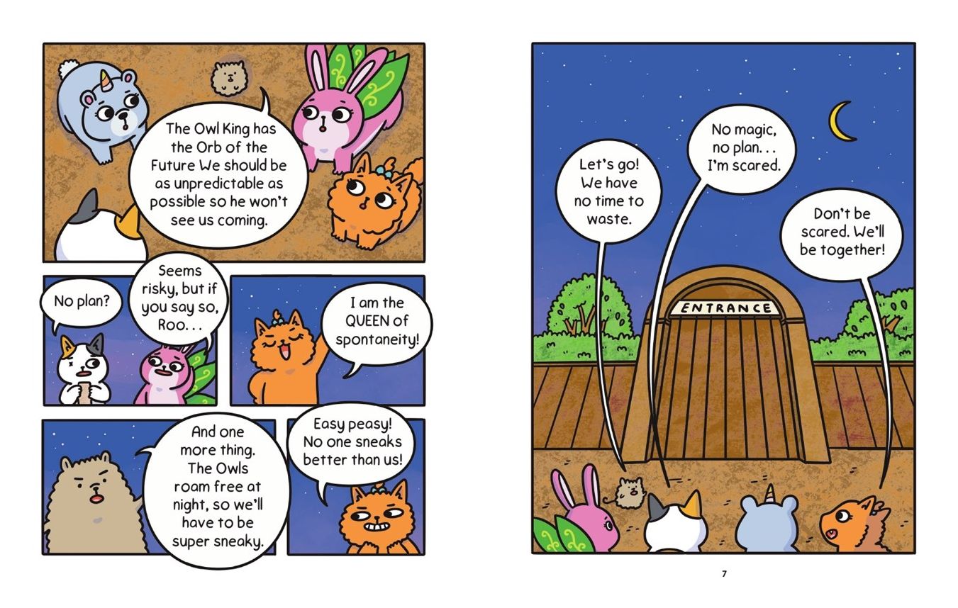 Cat & Cat Adventures: The Lair of the Owl King: A Graphic Novel