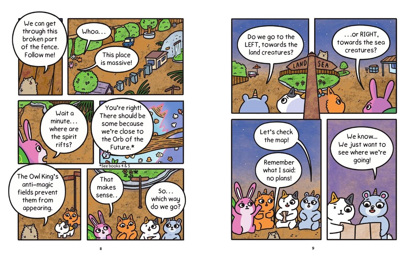 Cat & Cat Adventures: The Lair of the Owl King: A Graphic Novel