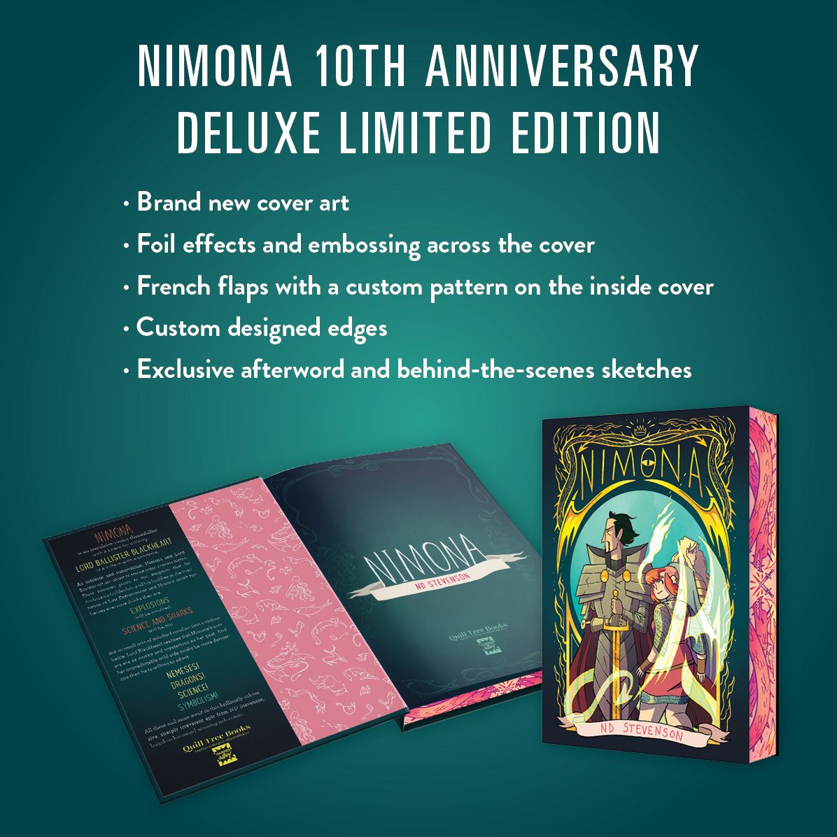 Nimona: 10th Anniversary Collector's Edition: A Graphic Novel