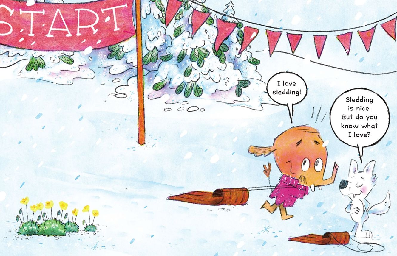 Wally Mammoth: The Sled Race