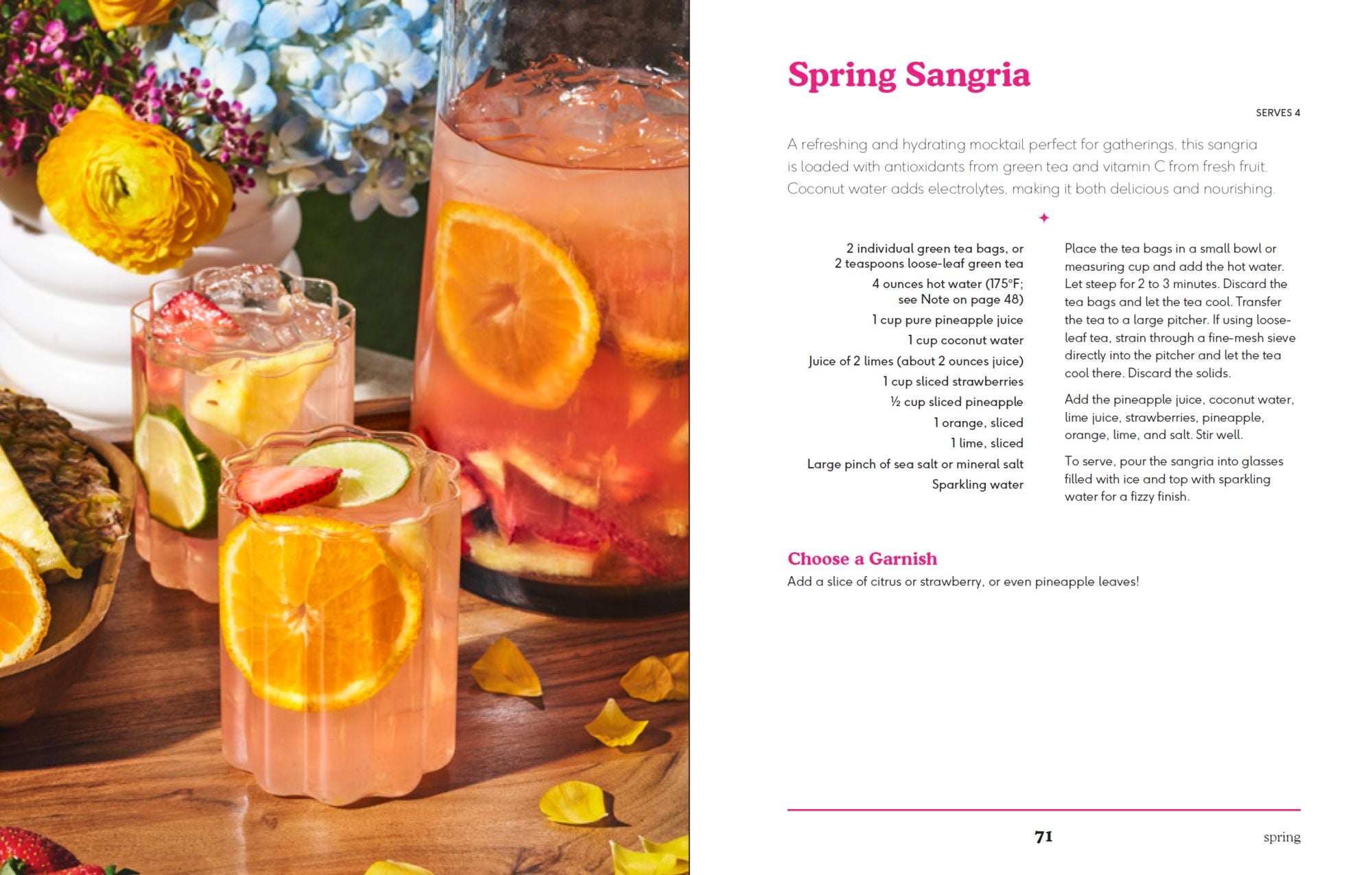 Everyday Elixirs: Mocktails, Matchas, and Seasonal Drinks to Inspire Wellness