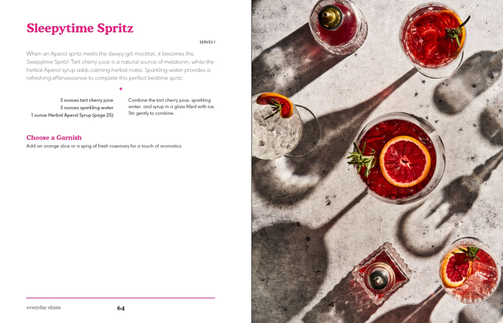 Everyday Elixirs: Mocktails, Matchas, and Seasonal Drinks to Inspire Wellness