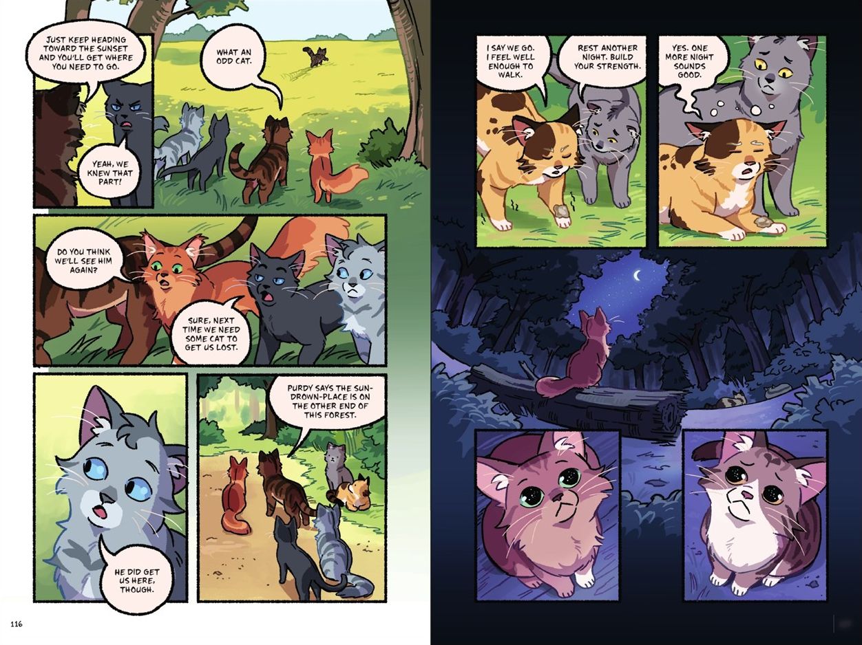 Warriors Graphic Novel: The New Prophecy, Part One of Three