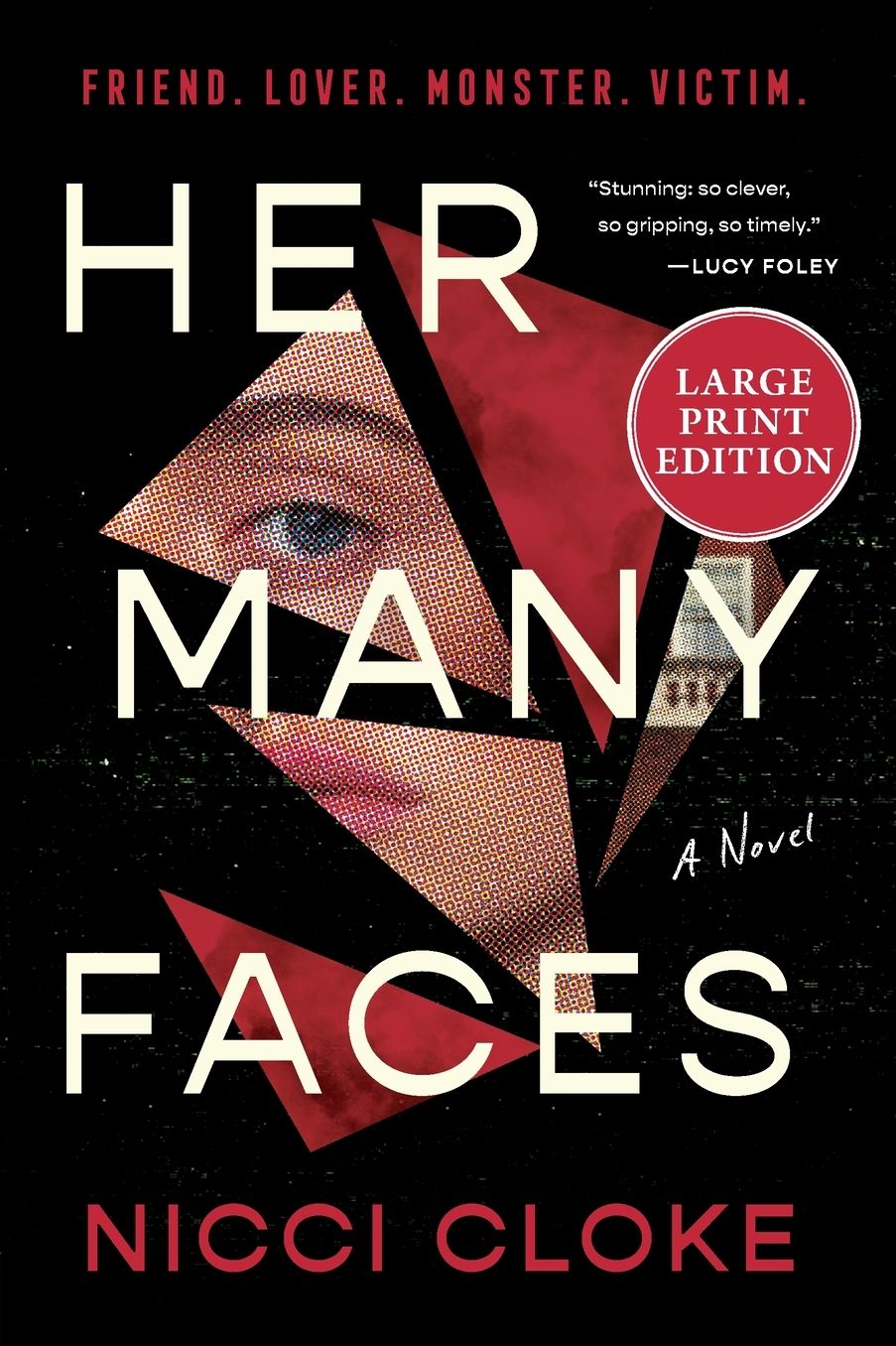 Her Many Faces: A Novel (Large Print)