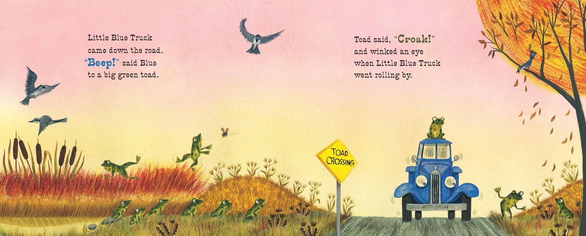 Little Blue Truck Milestone Edition: Book and Milestone Cards