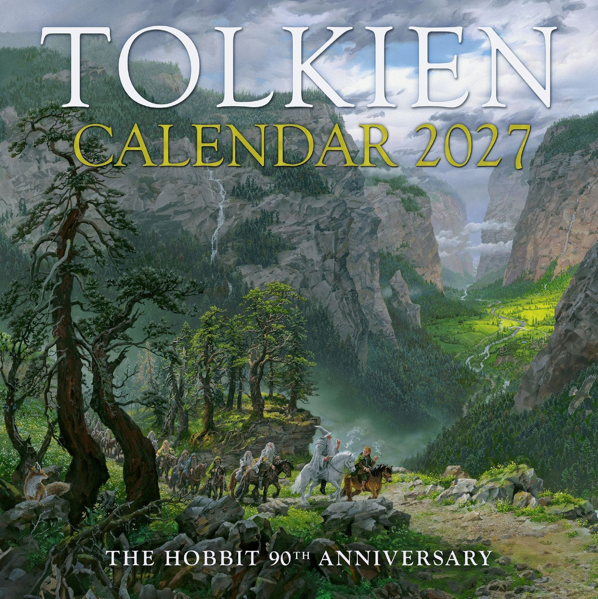 2027 Tolkien Wall Calendar
