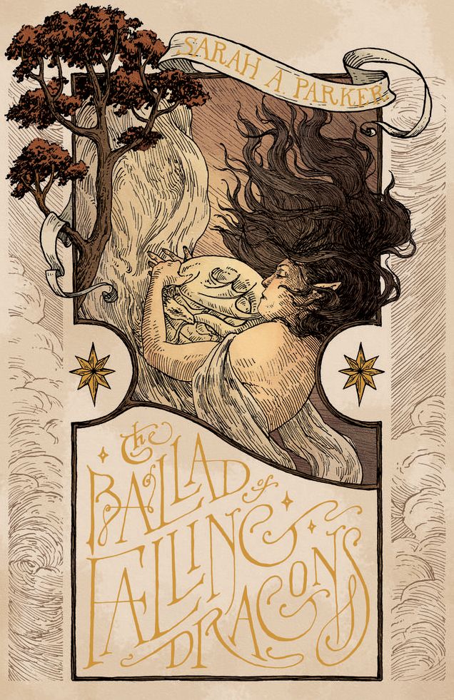 The Ballad of Falling Dragons (Deluxe Limited Edition) (The Moonfall Series #2) (B&N Exclusive Edition)