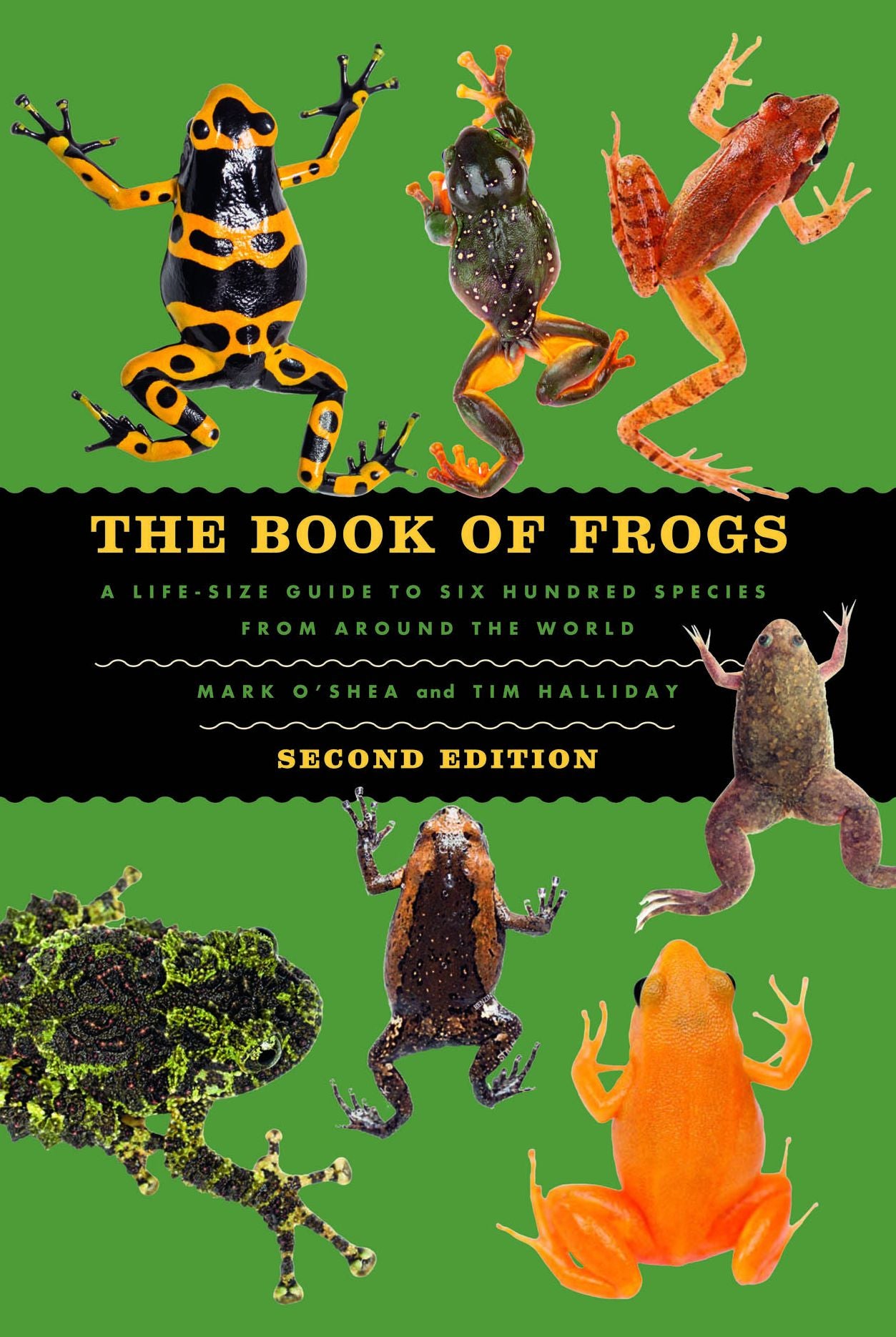 The Book of Frogs: A Life-Size Guide to Six Hundred Species from around the World, Second Edition