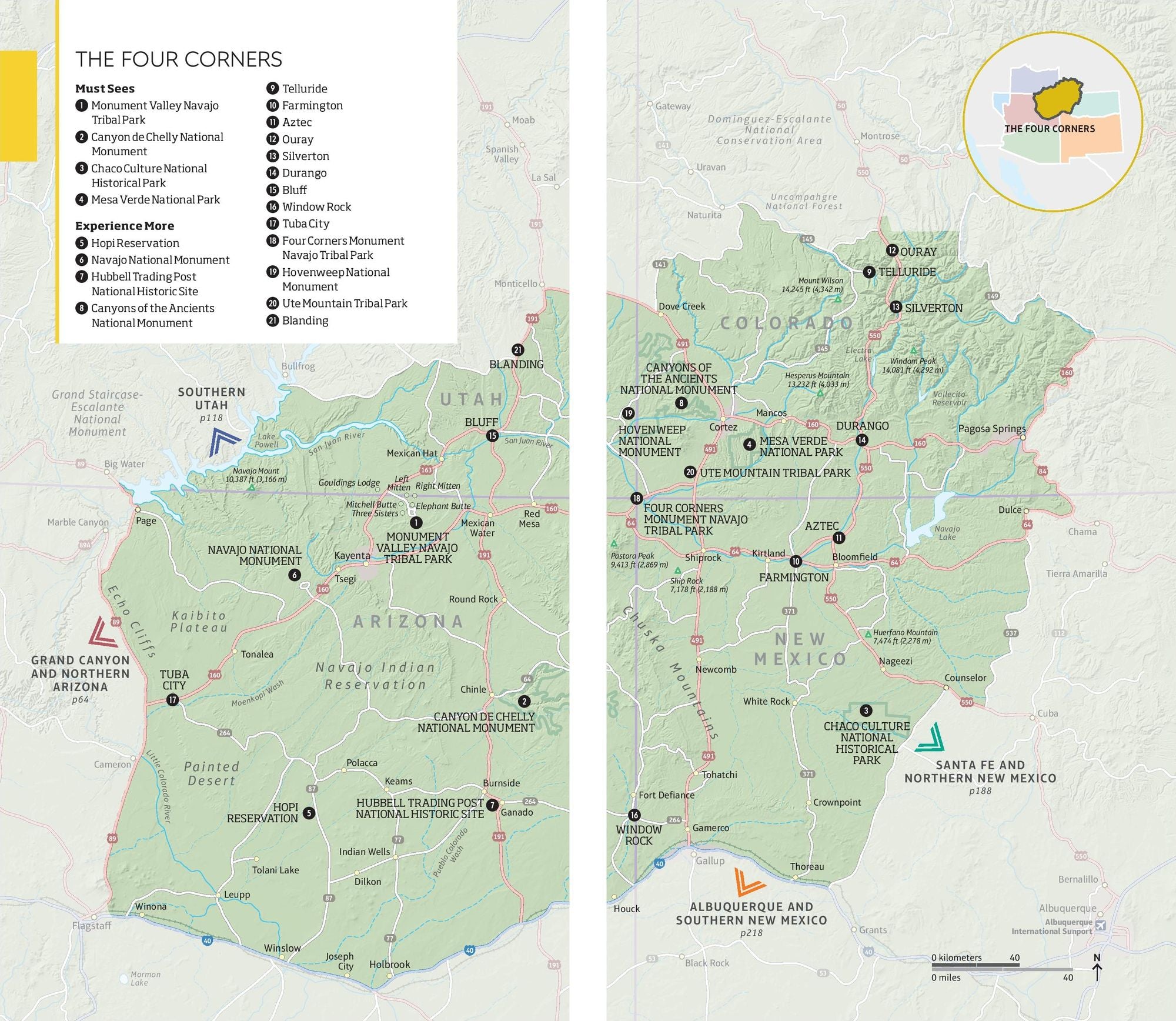 DK Eyewitness Southwest USA and National Parks