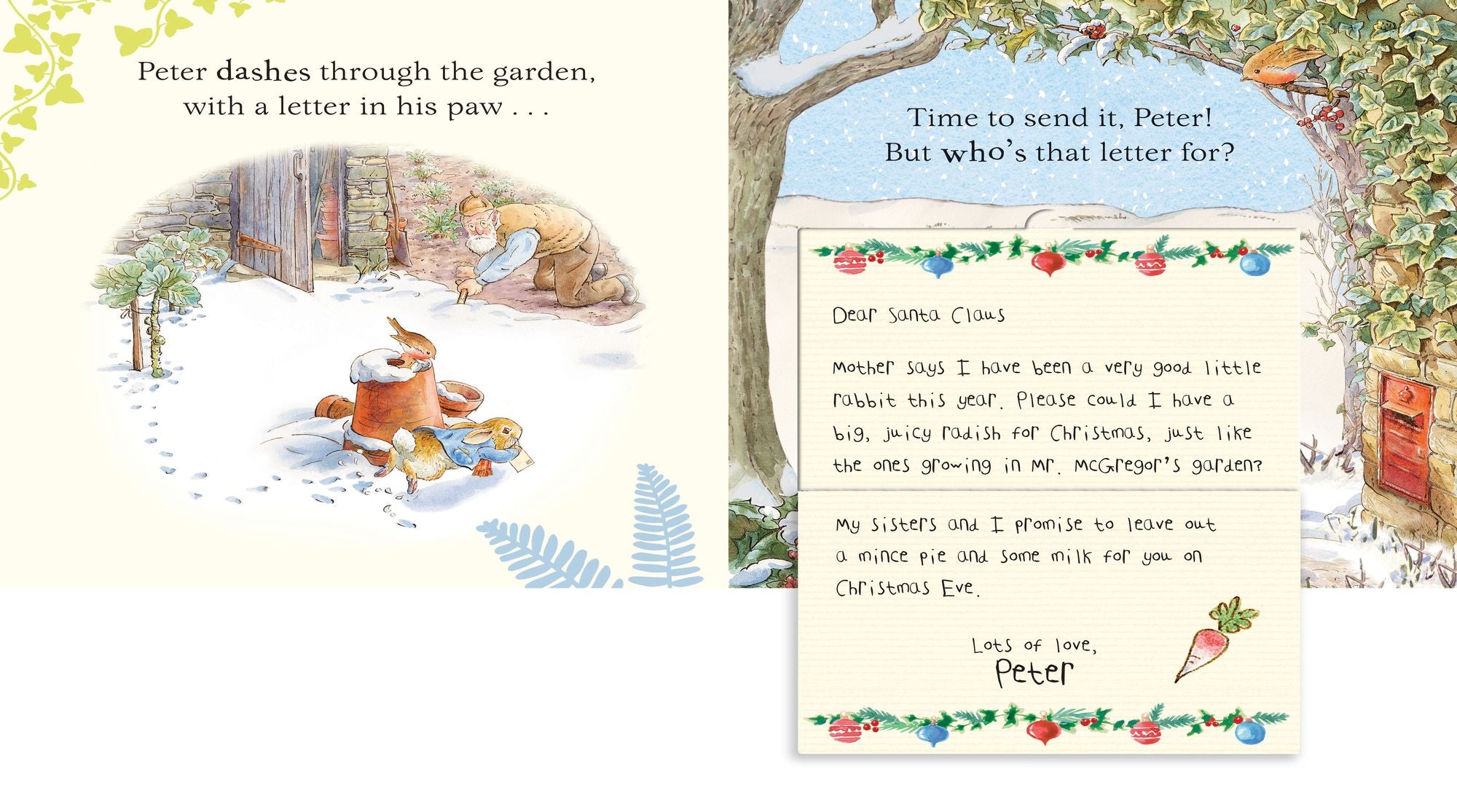 Merry Christmas, Peter!: A Lift-the-Flap Book