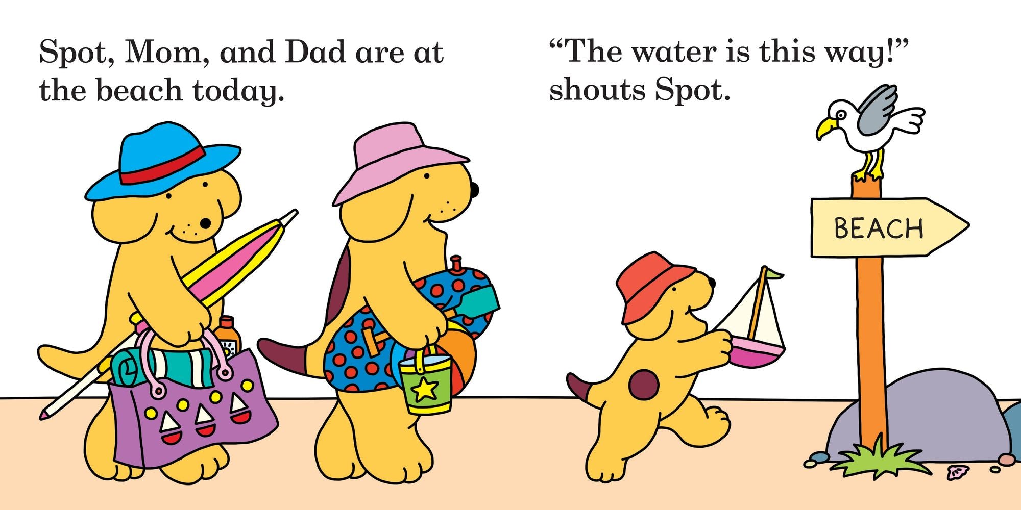 Find Spot at the Beach: A Lift-the-Flap Book