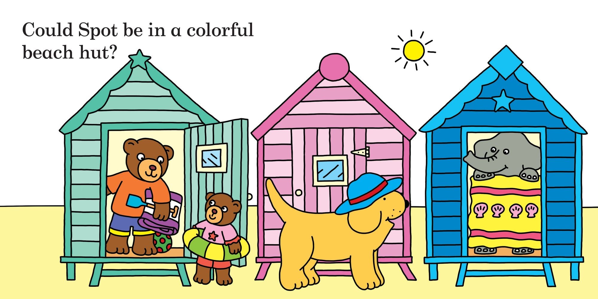 Find Spot at the Beach: A Lift-the-Flap Book