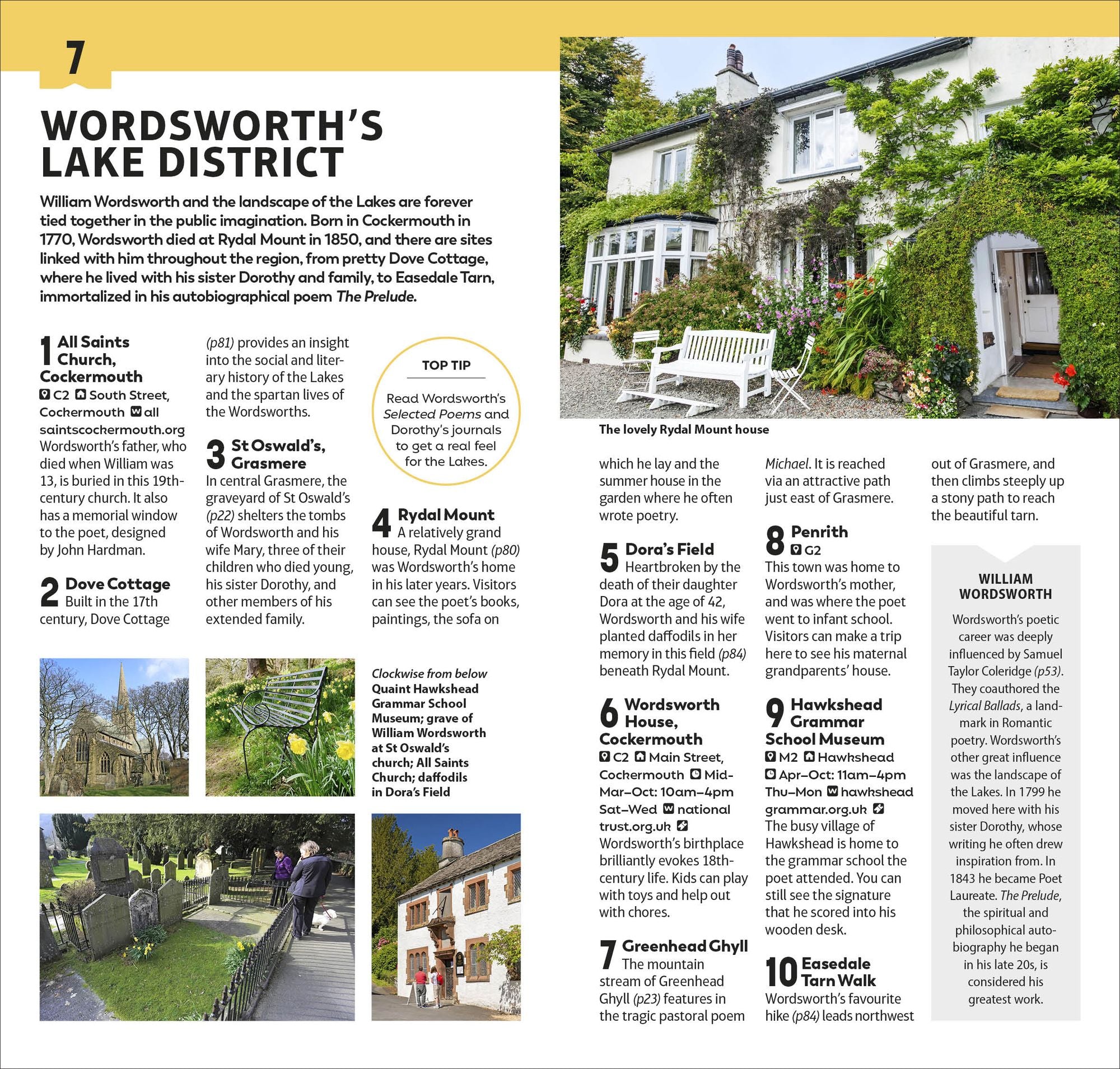 DK Top 10 Lake District: Top 10 lists for your perfect trip, plus an all-weather folded map