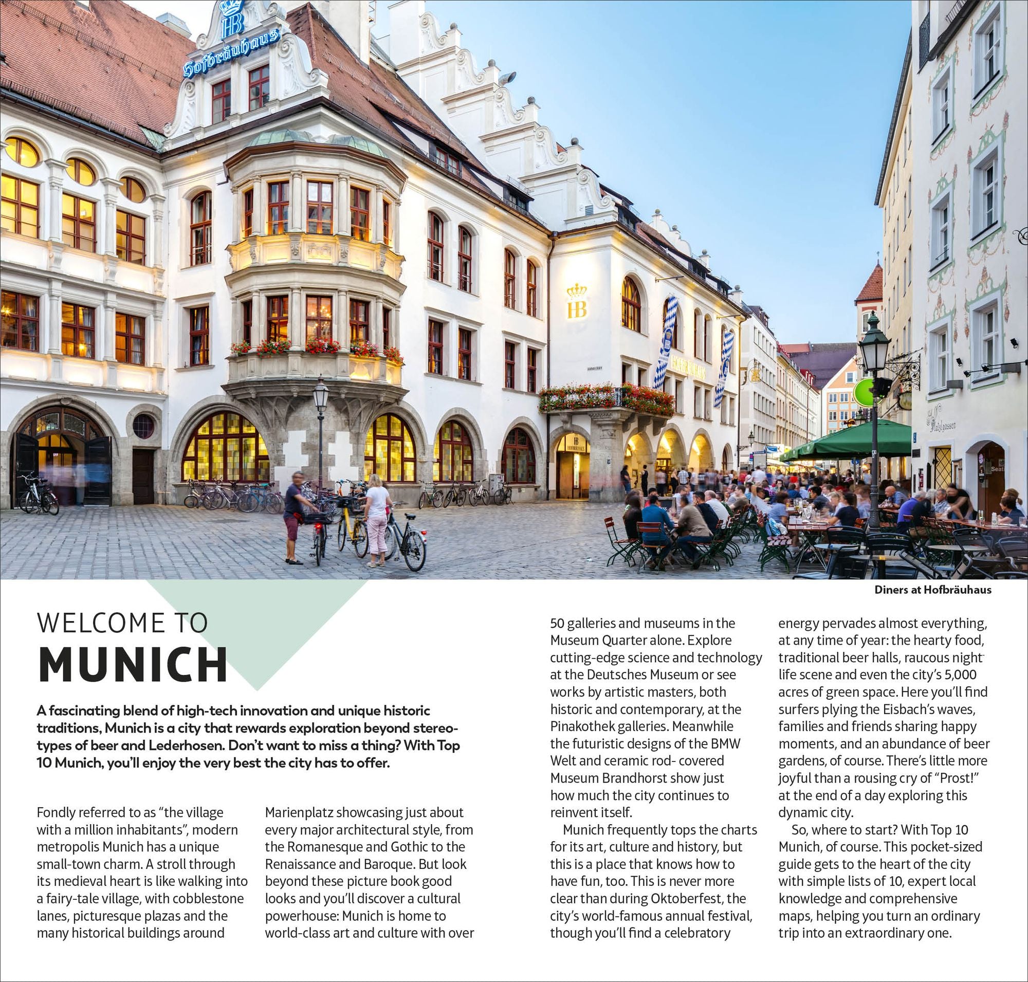 DK Top 10 Munich: Top 10 lists for your perfect trip, plus an all-weather folded map