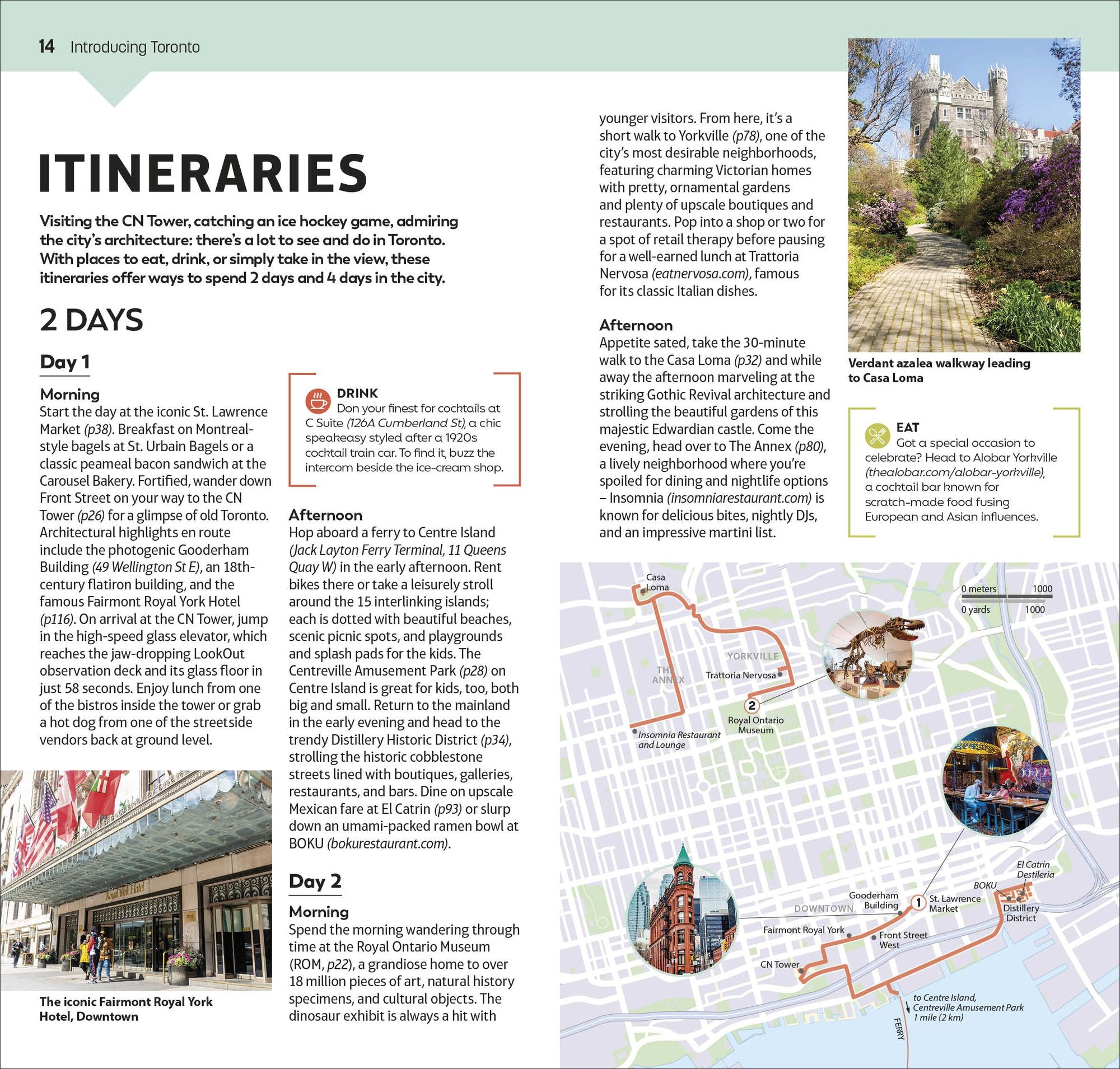 DK Top 10 Toronto: Top 10 lists for your perfect trip, plus an all-weather folded map