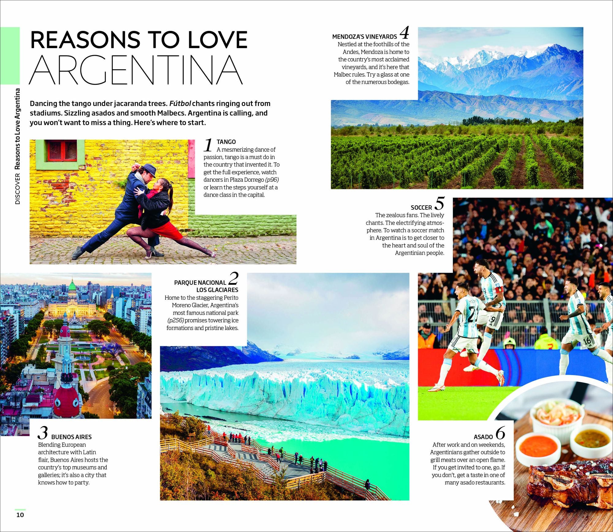 DK Argentina: Must-See Sights. Culture & History. Detailed Maps & Tours. Covers Buenos Aires, Patagonia, Mendoza,