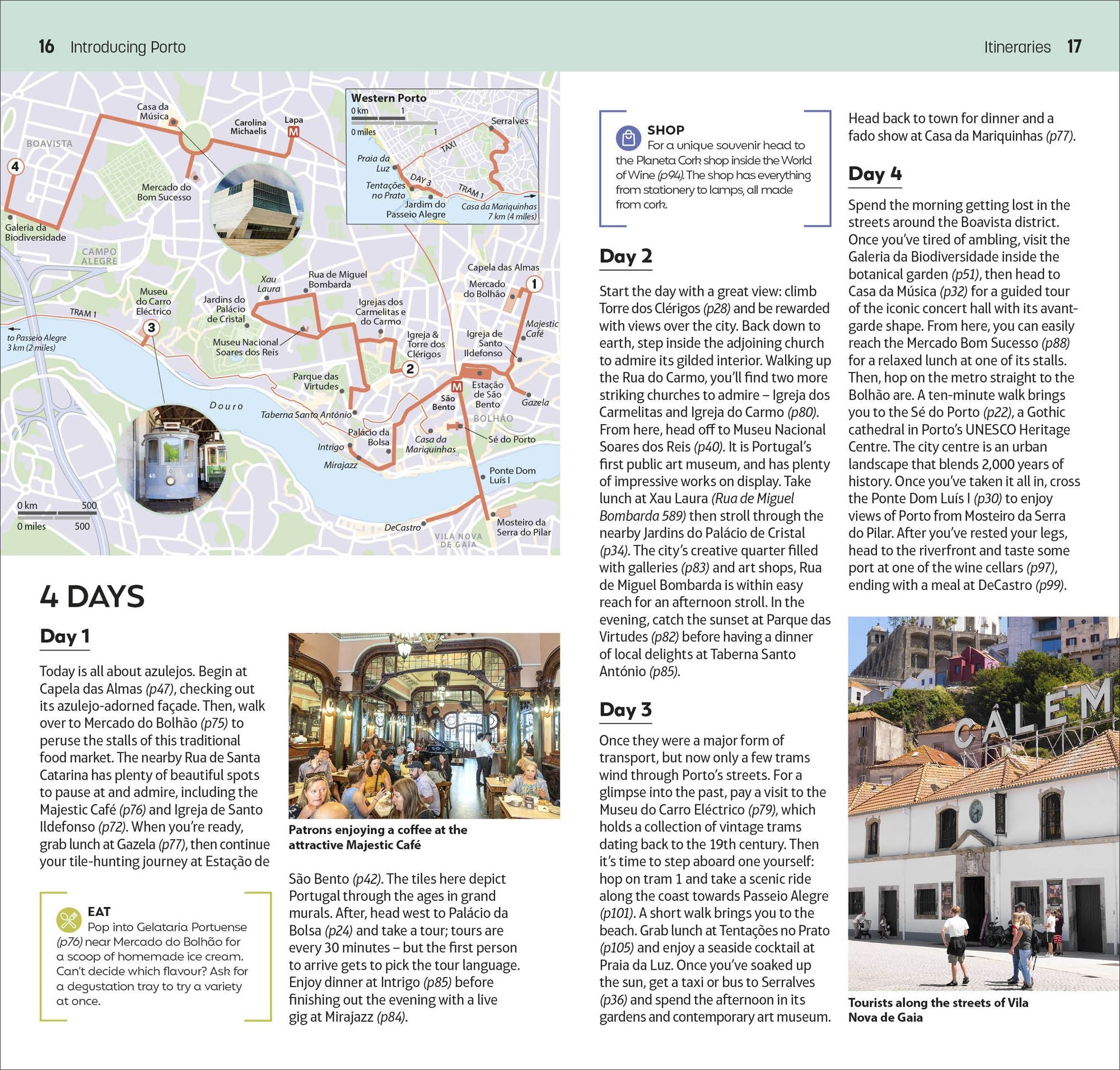DK Top 10 Porto: Top 10 lists for your perfect trip, plus an all-weather folded map