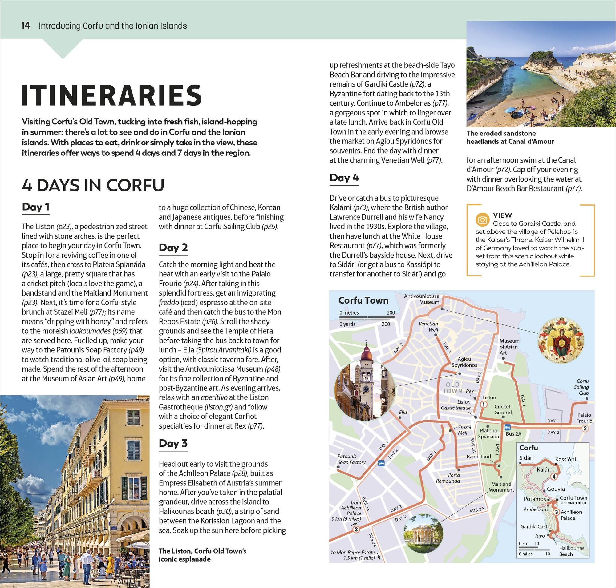 DK Top 10 Corfu and the Ionian Islands: Top 10 lists for your perfect trip, plus an all-weather folded map