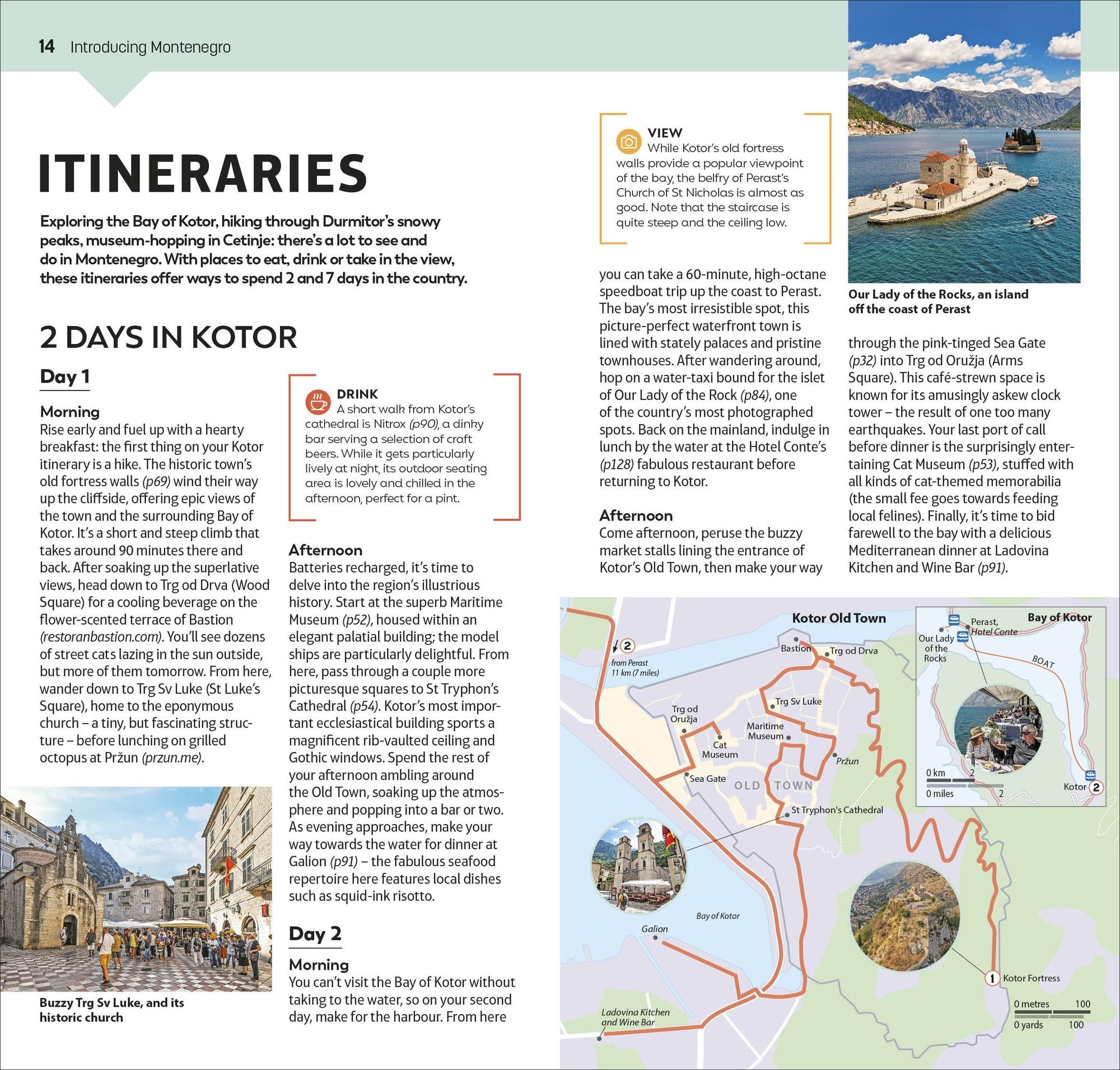 DK Top 10 Montenegro: Top 10 lists for your perfect trip, plus an all-weather folded map