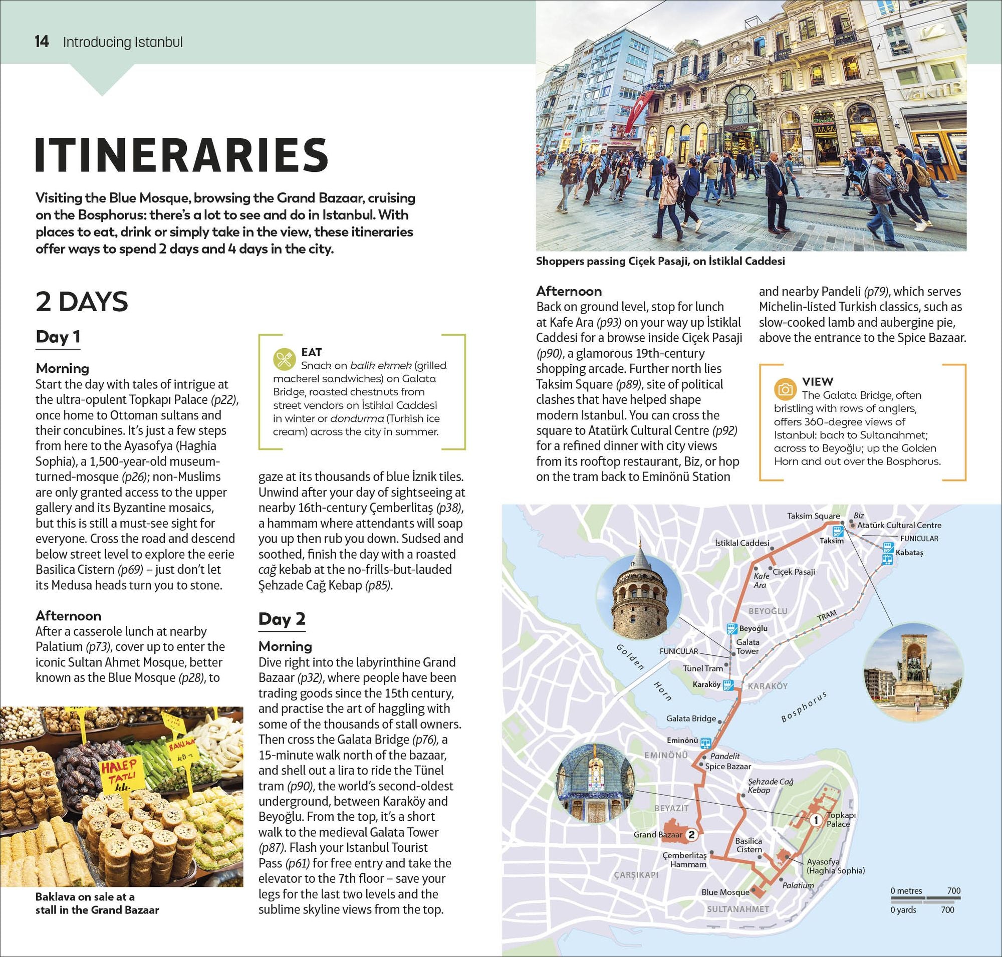 DK Top 10 Istanbul: Top 10 lists for your perfect trip, plus an all-weather folded map