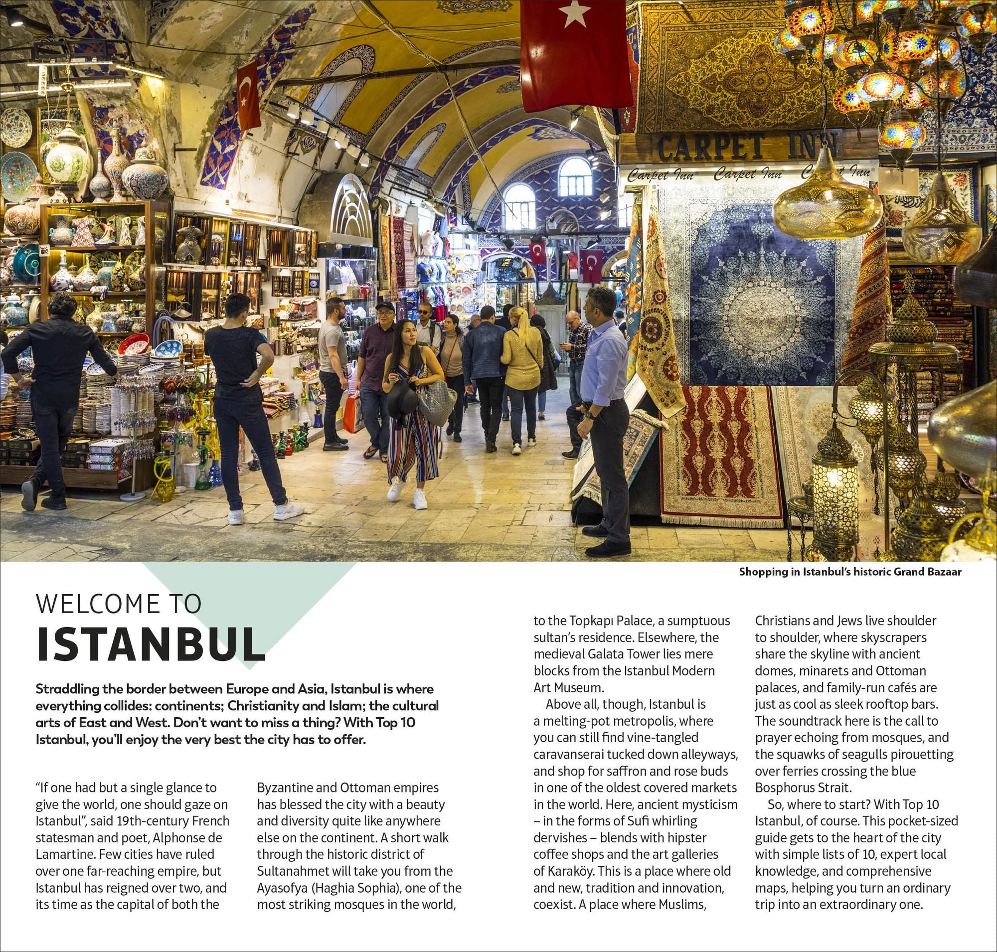 DK Top 10 Istanbul: Top 10 lists for your perfect trip, plus an all-weather folded map